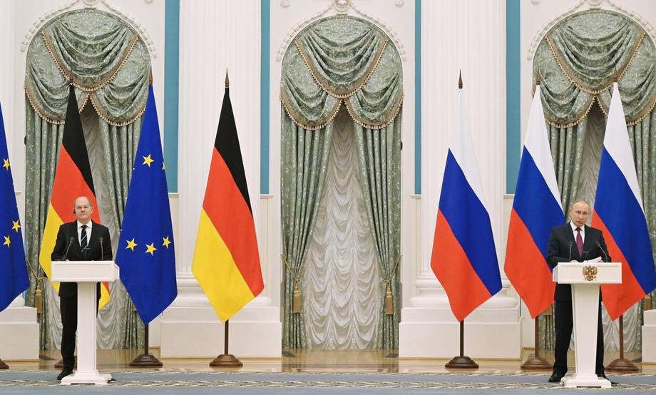 Germania Russia Putin Scholz Santangelo Fronte Est